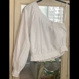 Free People one shoulder top